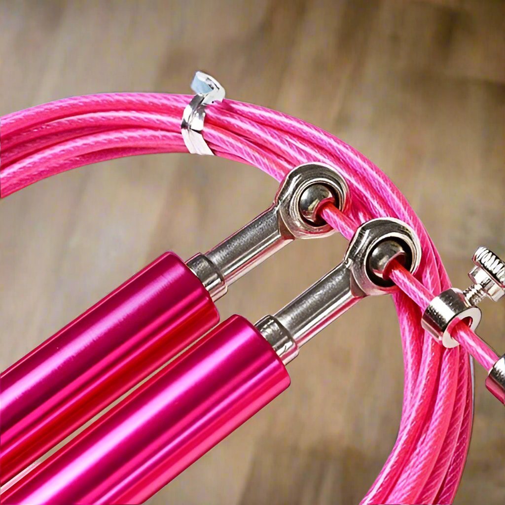 Corde à Sauter - JumpRopeCrossfit™ - Rose - Ma boutique