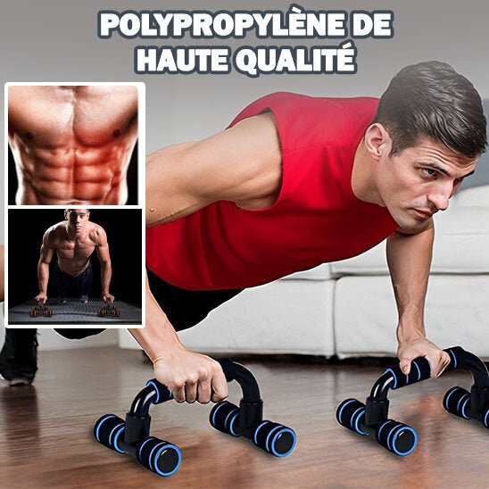 Poignée de pompe musculation - royaume fitness