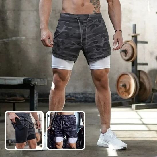 Short de Running pour Homme