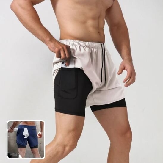 Short de Running pour Homme